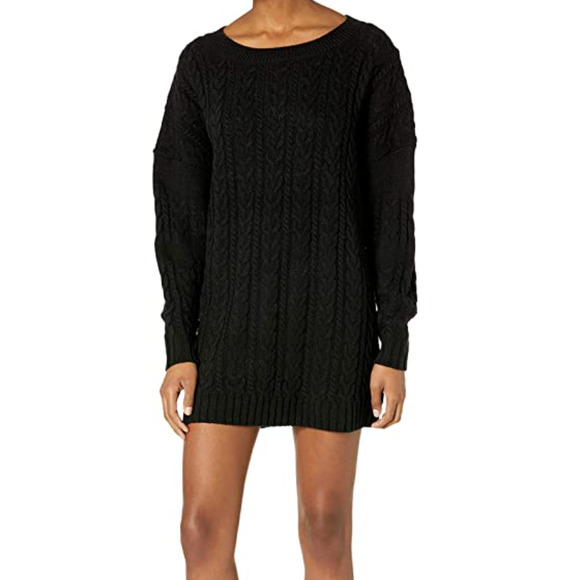 BB Dakota Dresses & Skirts - NWOT BB Dakota by Steve Madden Women's Miss Mood sweater Dress Black S